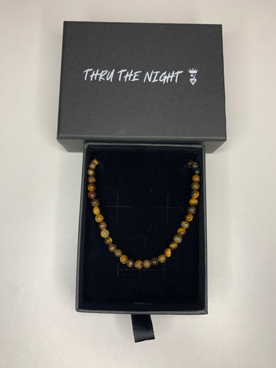 Tiger's Eye Beaded Necklace