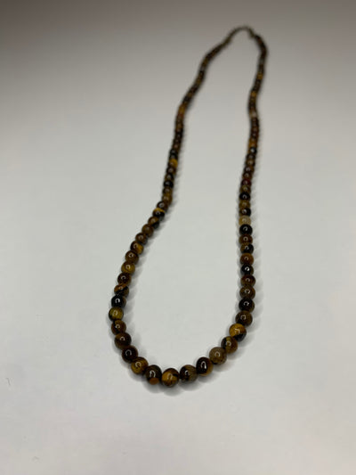 Tiger's Eye Beaded Necklace